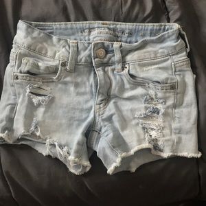 american eagle jean shorts